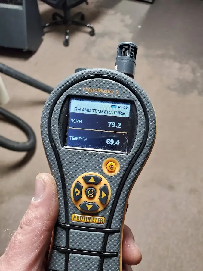 Moisture meter humidity assessment for Fire & Smoke Damage Restoration in Barberton